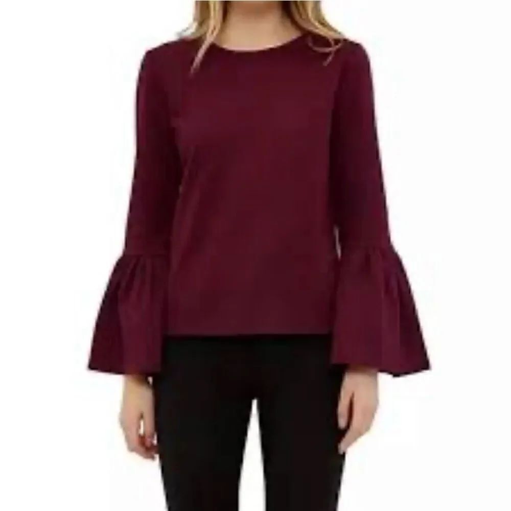Ted Baker London Lolar Bell Sleeve top boxy fit